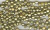 FWP 16inch Strand of 7mm Olive Button Pearls (drilled top side)